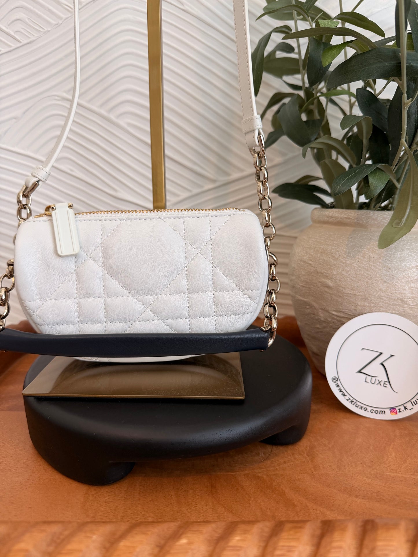 Christian Dior Small Cannage Dior Vibe Hobo