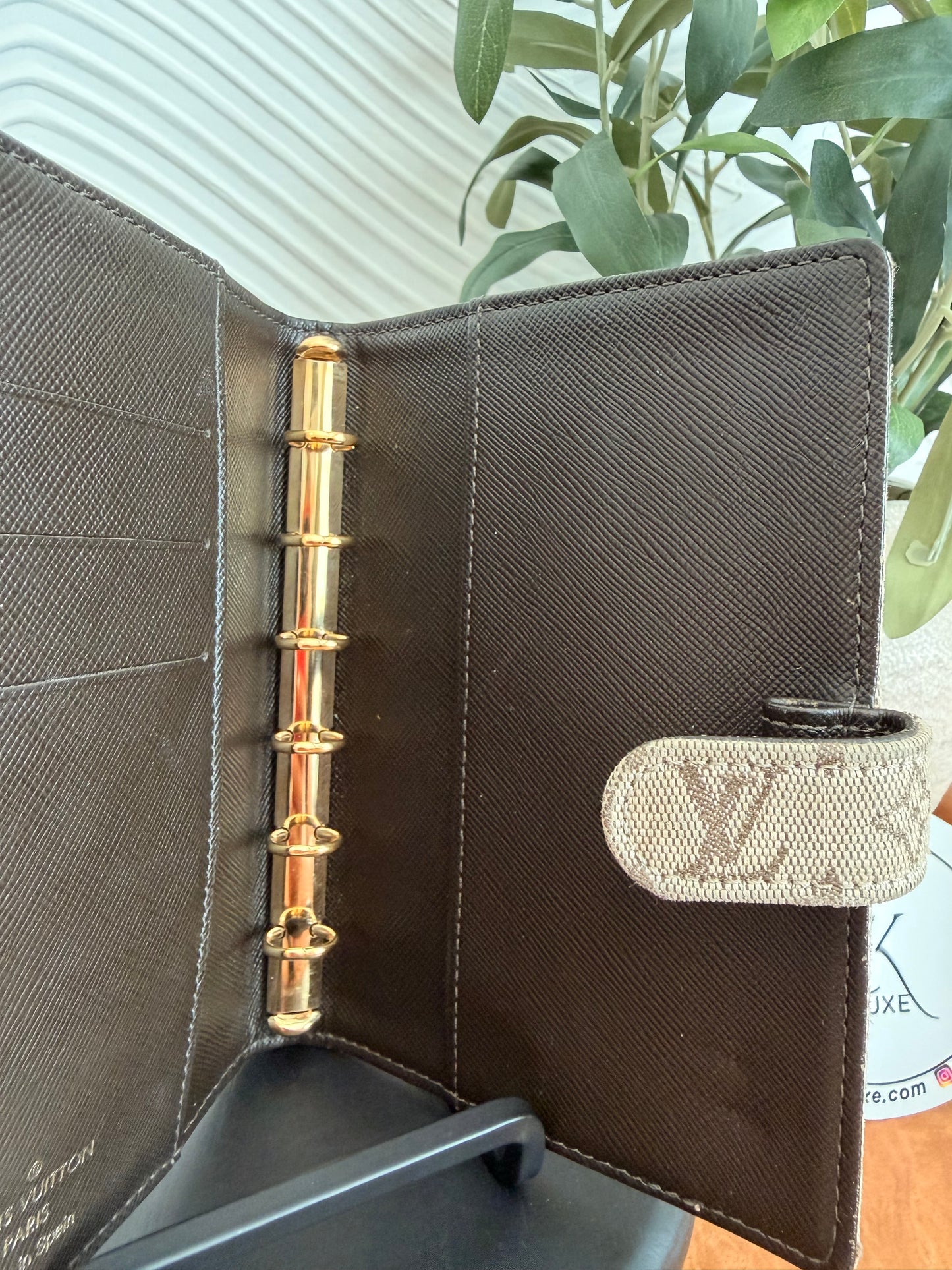 Louis Vuitton Monogram Mini Lin Agenda PM