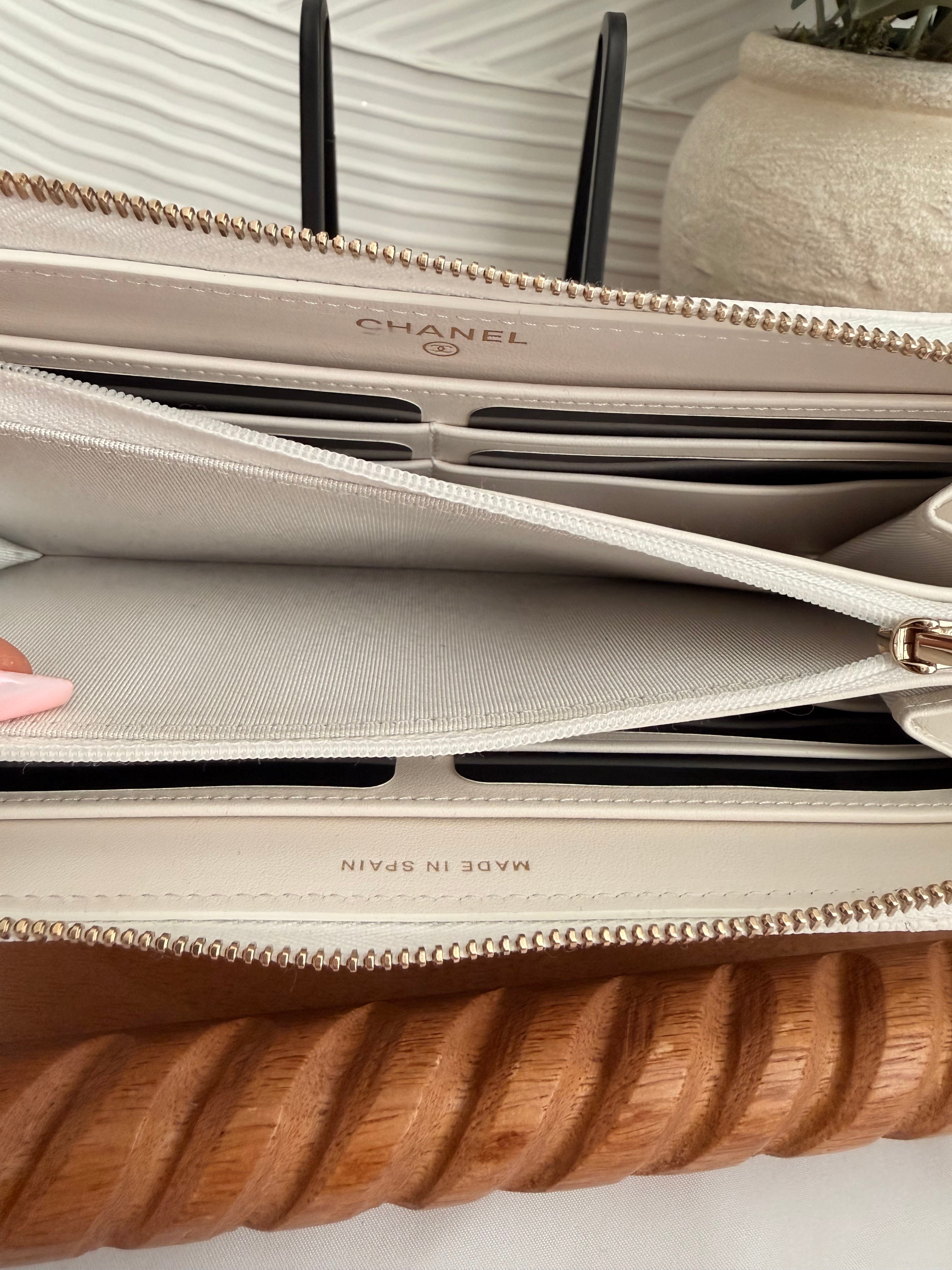 Chanel Coco Mark Matelasse Leather Long Wallet – ZK Luxe