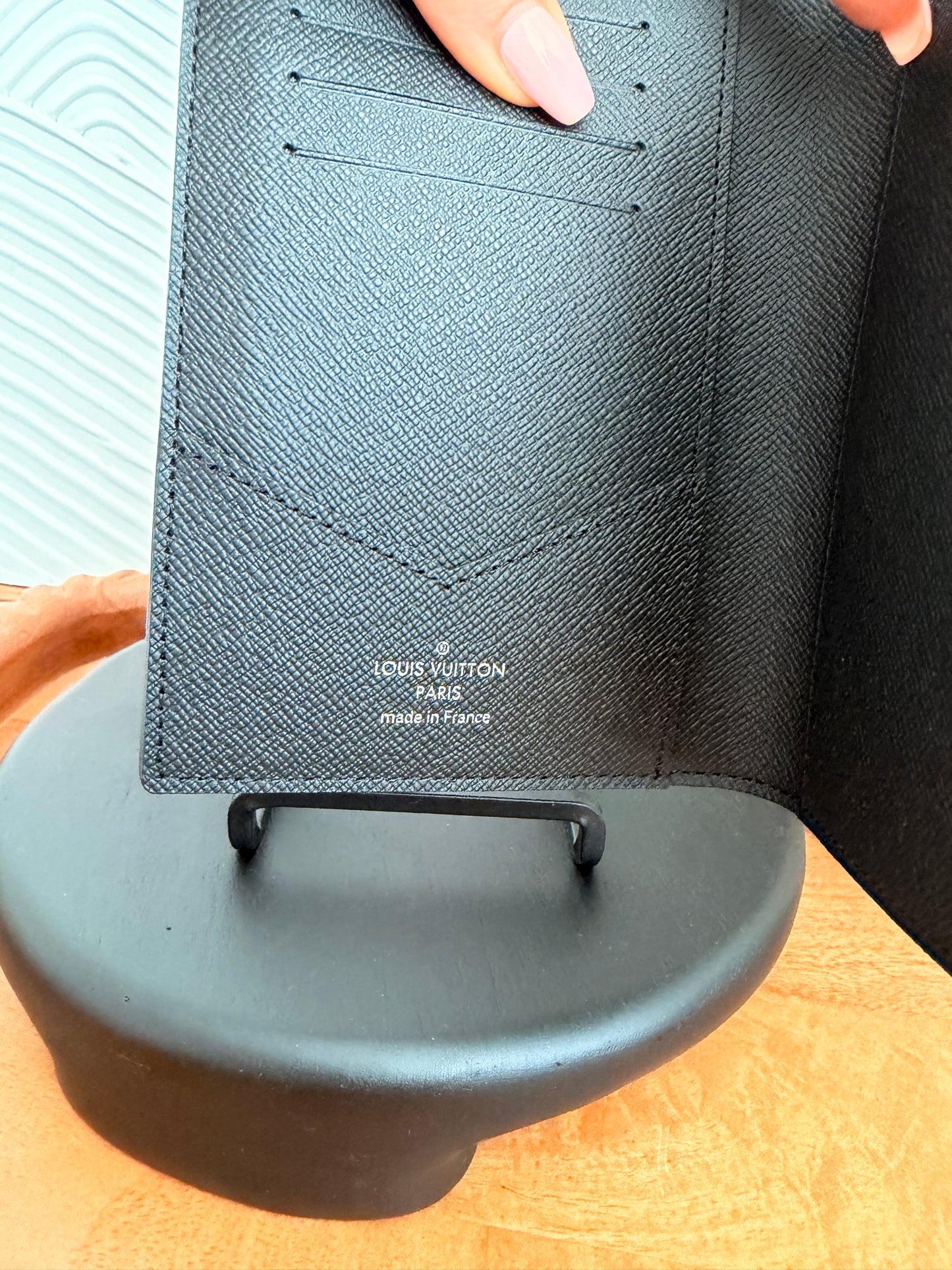 Louis Vuitton Monogram Eclipse Passport Holder