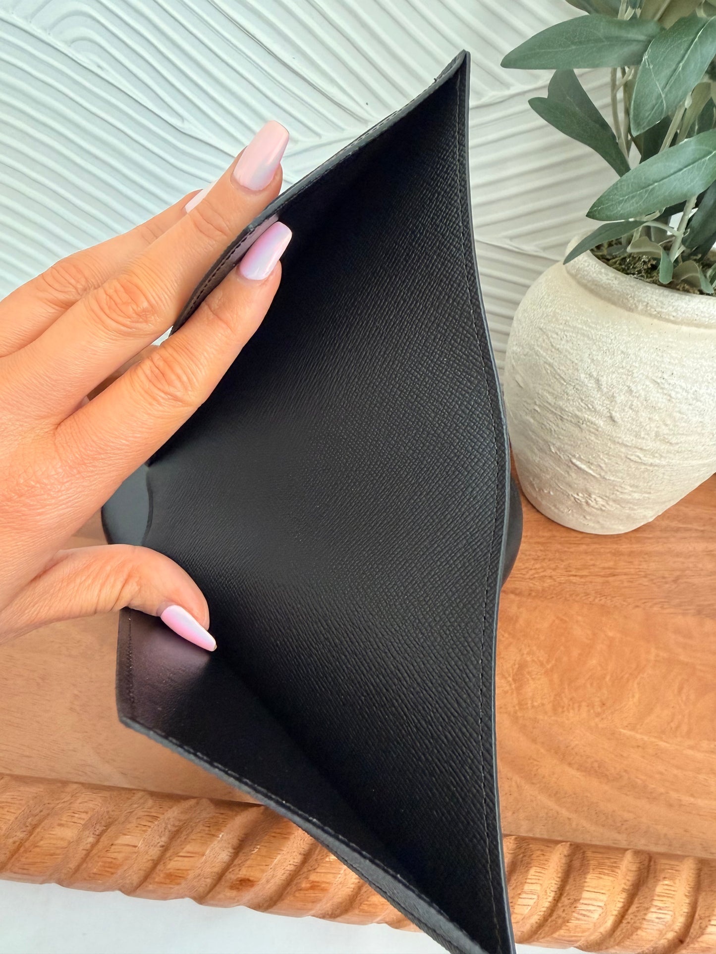 Louis Vuitton Monogram Eclipse Passport Holder