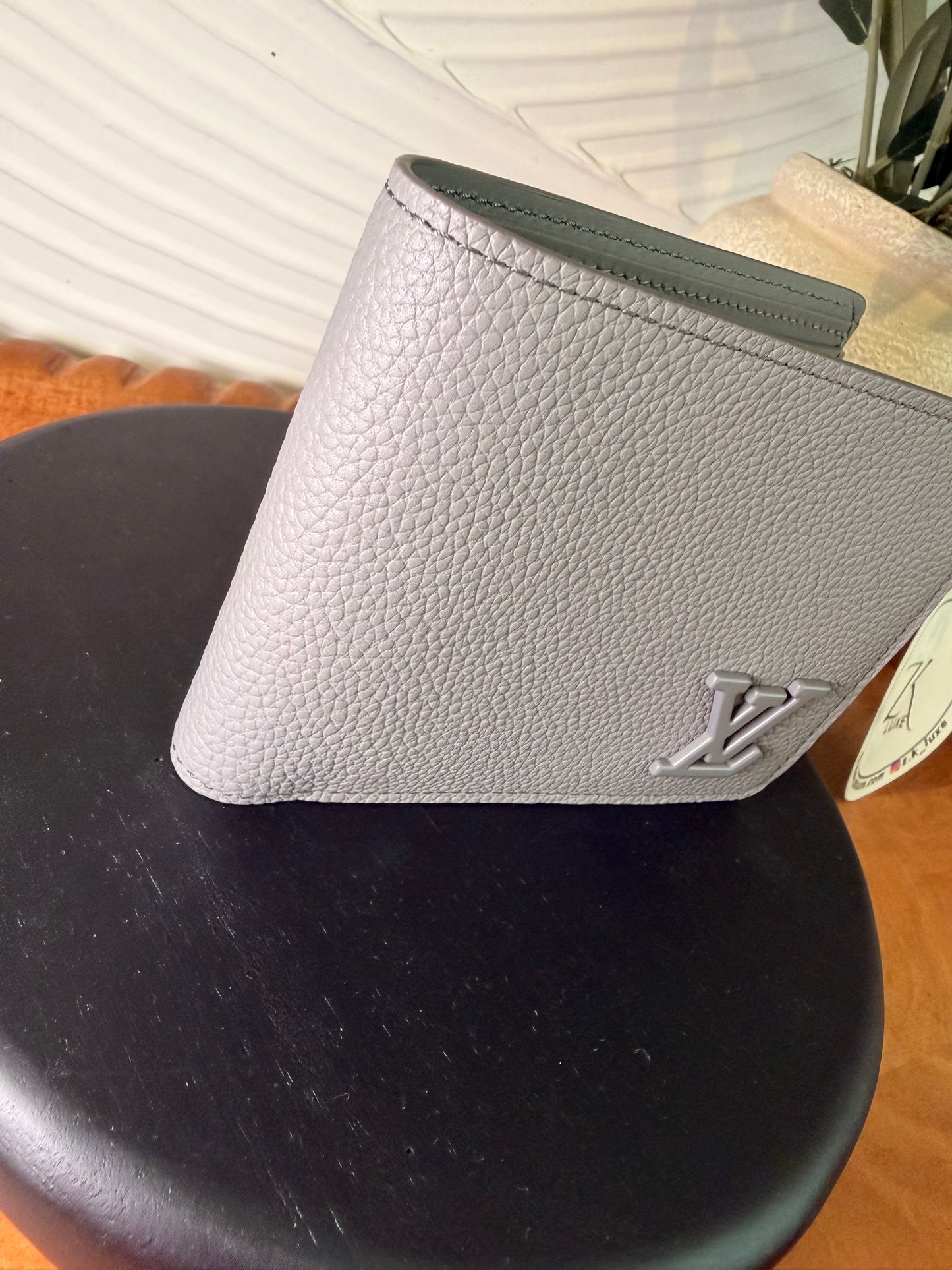 Louis Vuitton Grey Aerogram Multiple Wallet