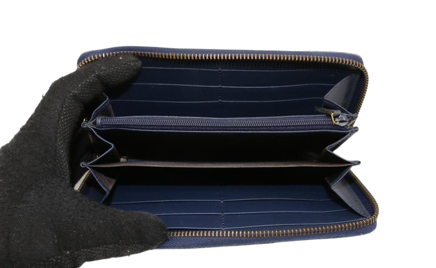 Cartera Gucci GG Marmont Denim con perlas