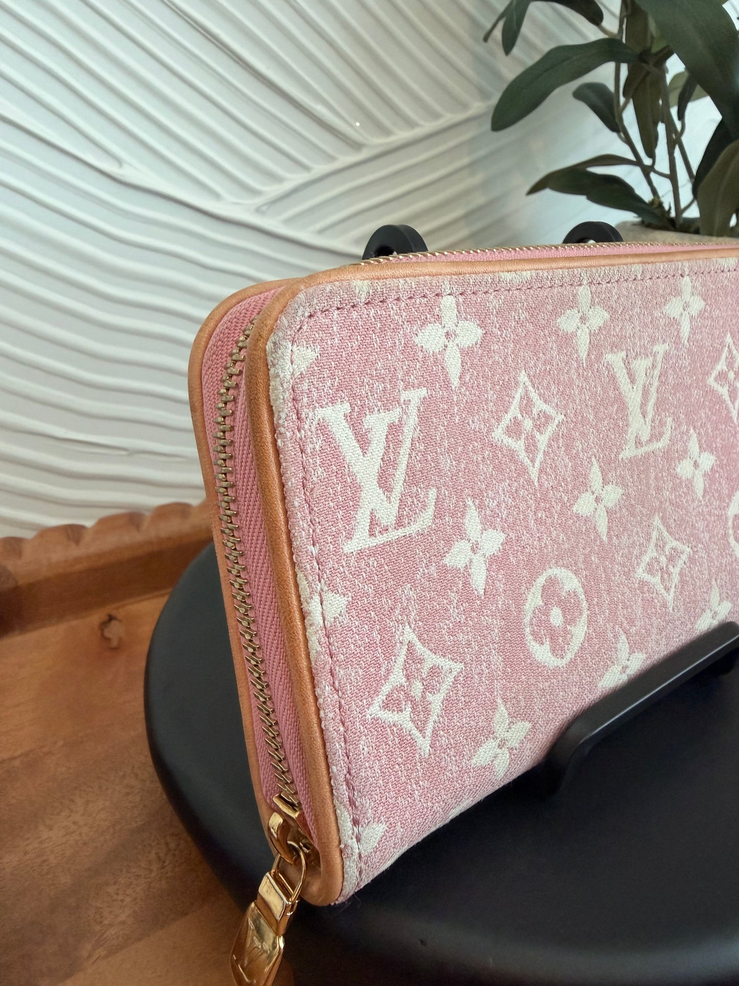Louis Vuitton Monogram Jacquard Denim Zippy