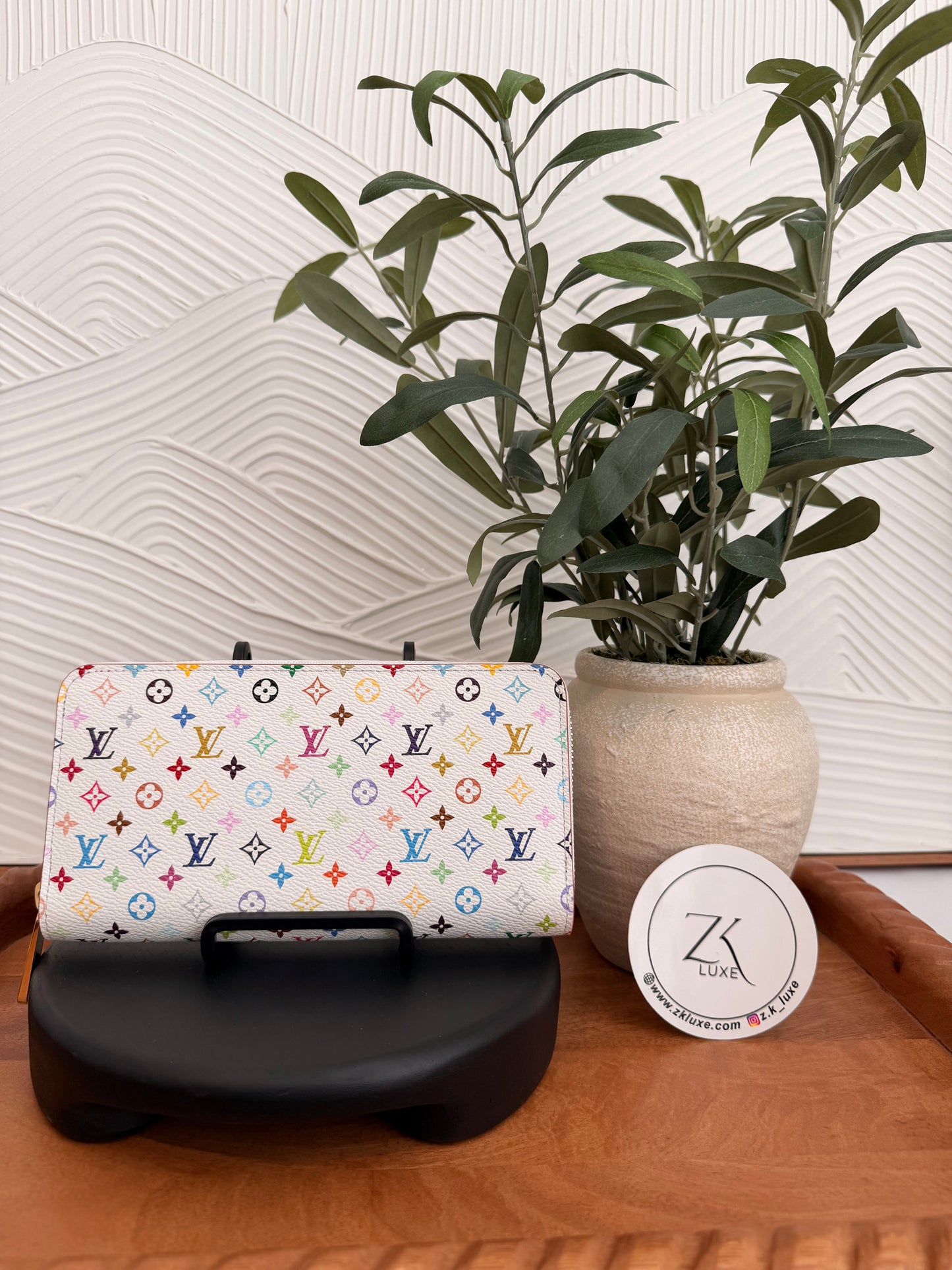 LV x TM Zippy Wallet