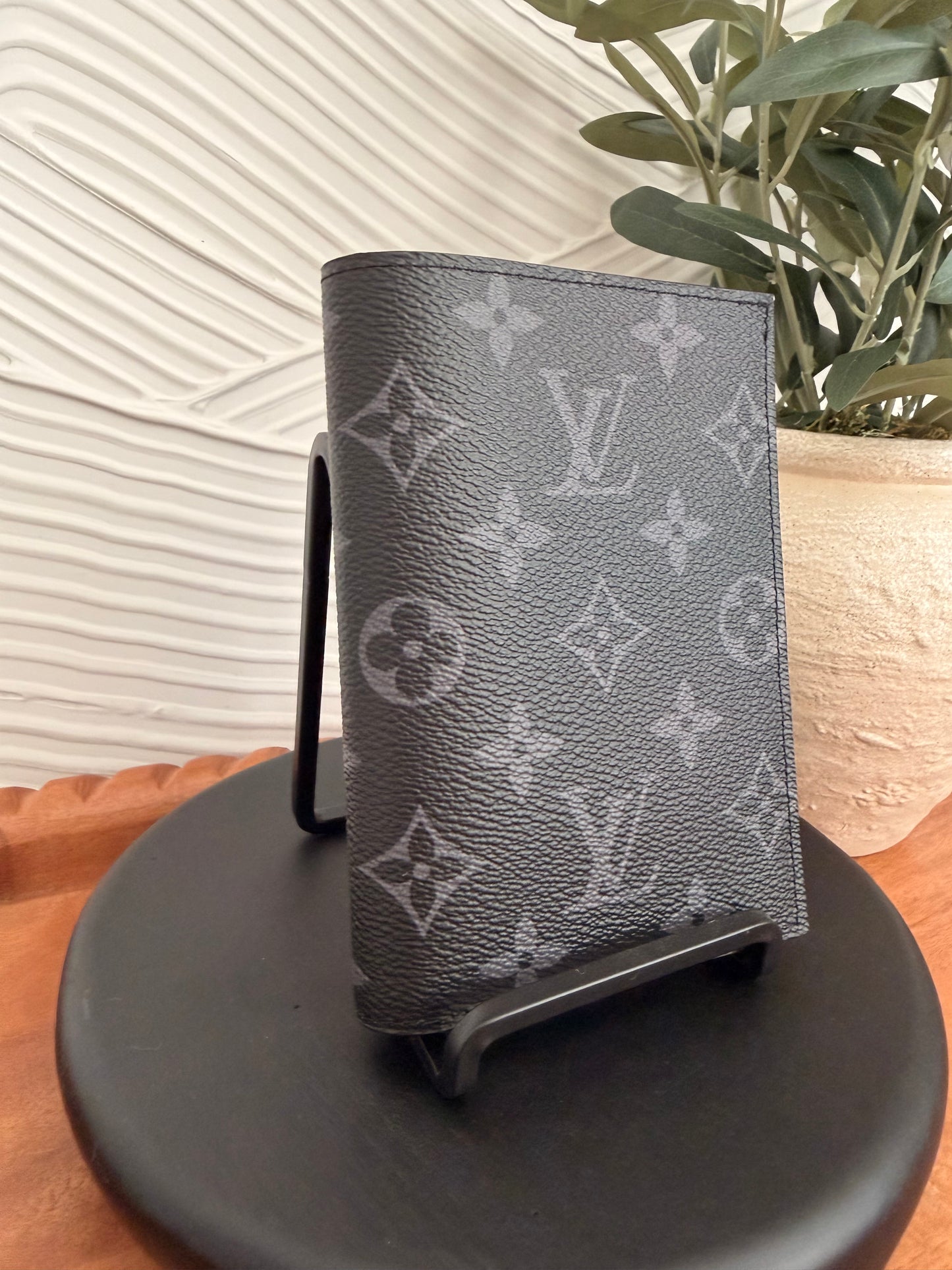 Louis Vuitton Monogram Eclipse Passport Holder