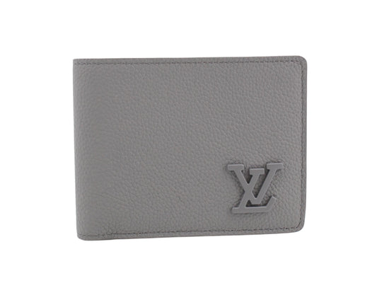 Louis Vuitton Grey Aerogram Multiple Wallet