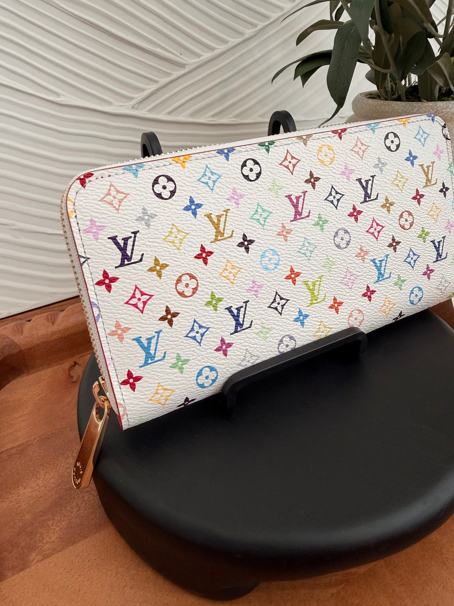 LV x TM Zippy Wallet