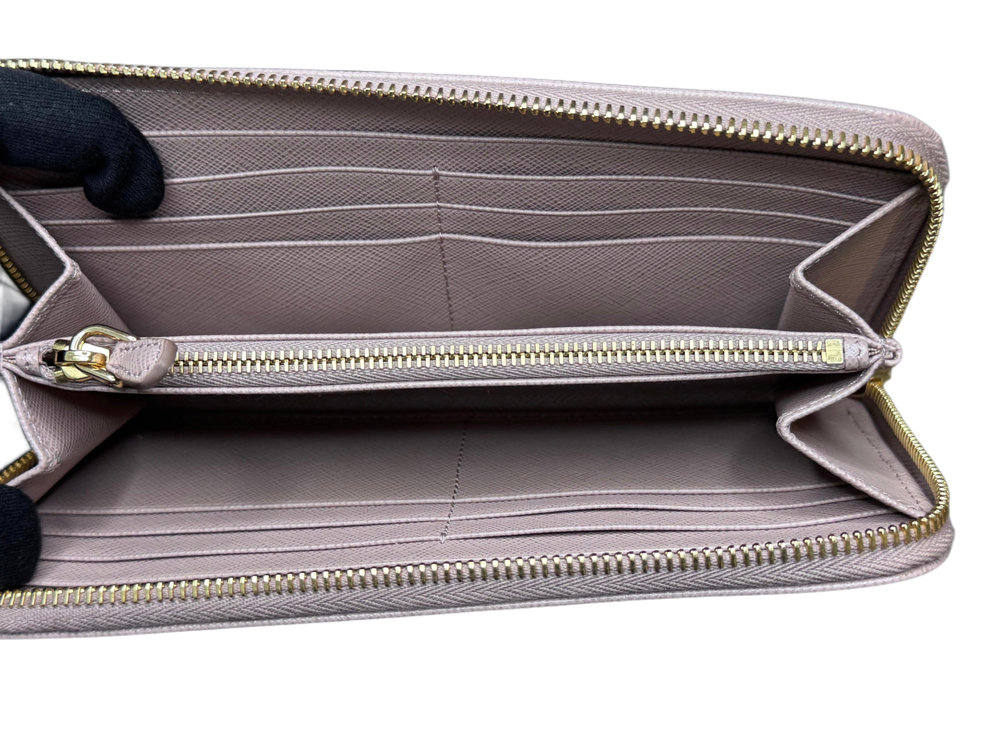 Prada Large Saffiano Leather Wallet